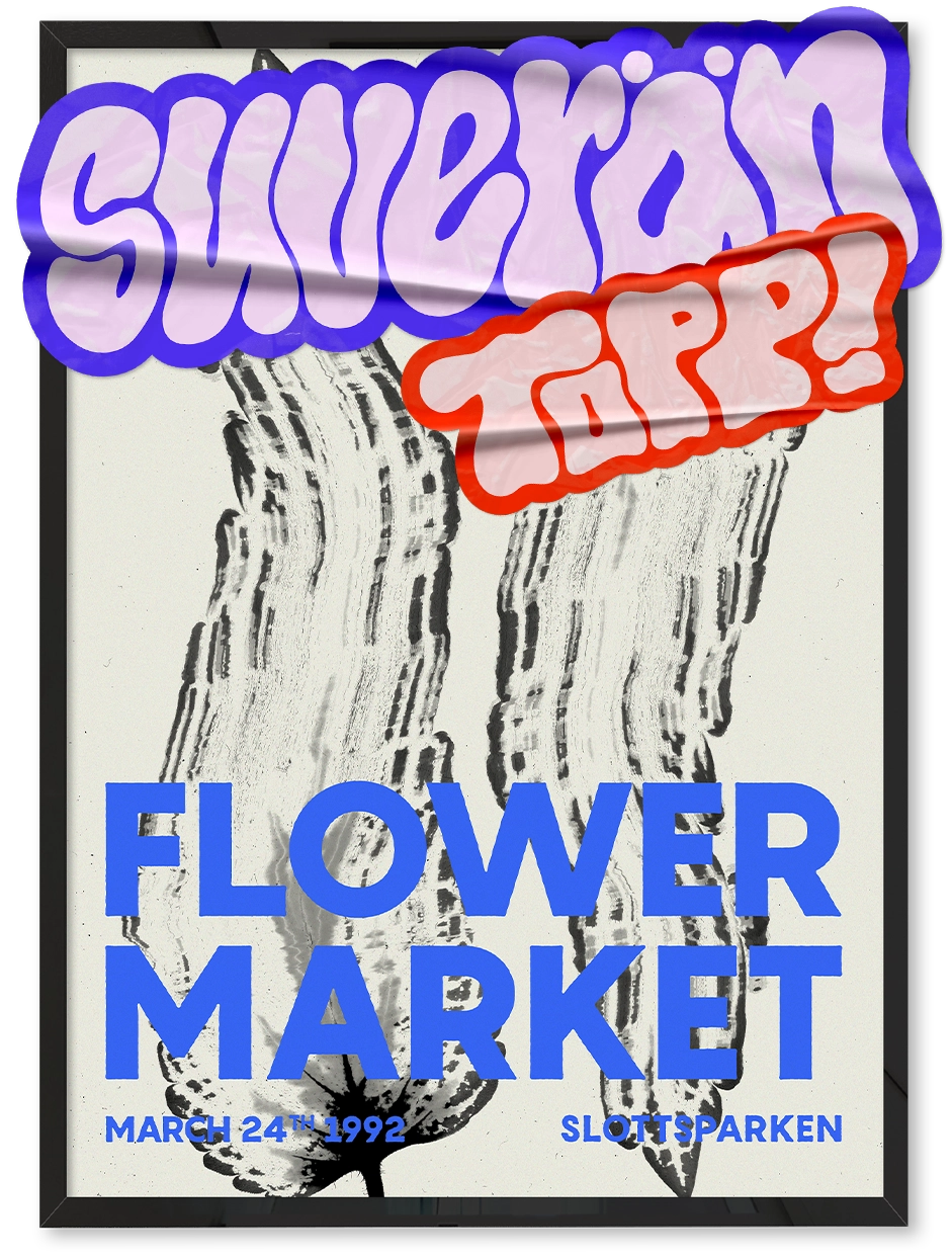 MALMÖ FLAÅUR MARKET - Förgätmigej Edition